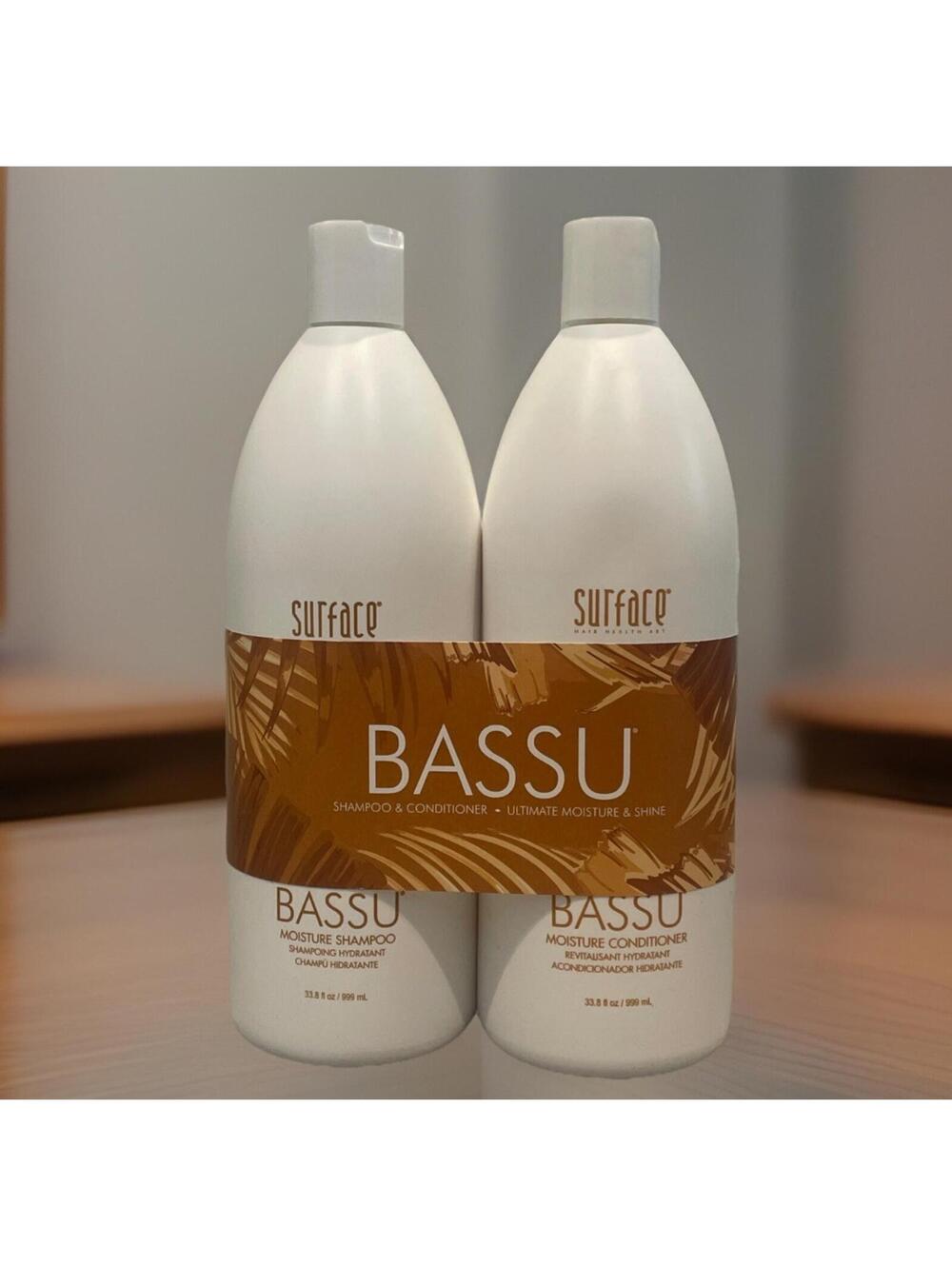 Surface BASSU Moisture Shampoo & Conditioner Set (33.8 fl oz) NEW